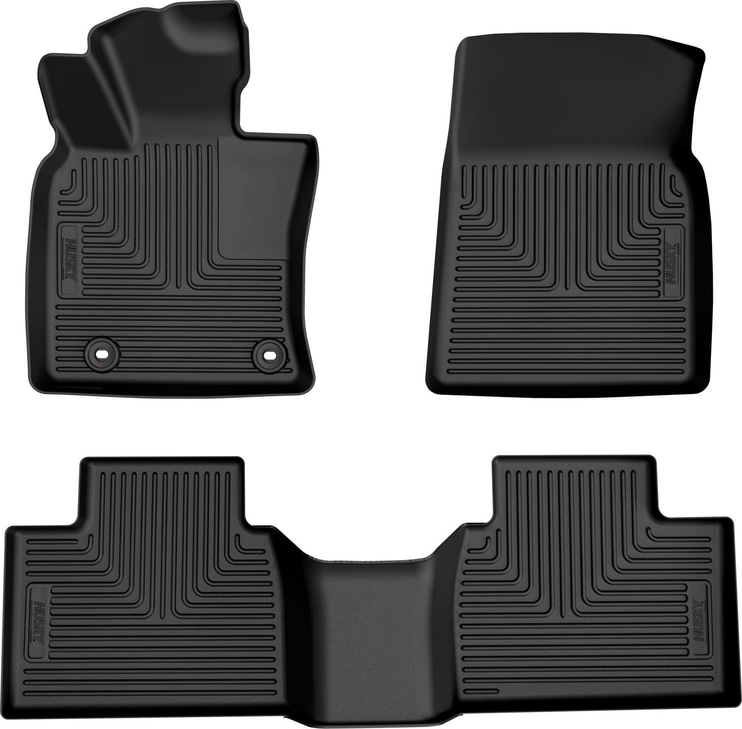 Husky Weatherbeater Front & 2nd Seat Floor Liners 95361 by Husky Liners