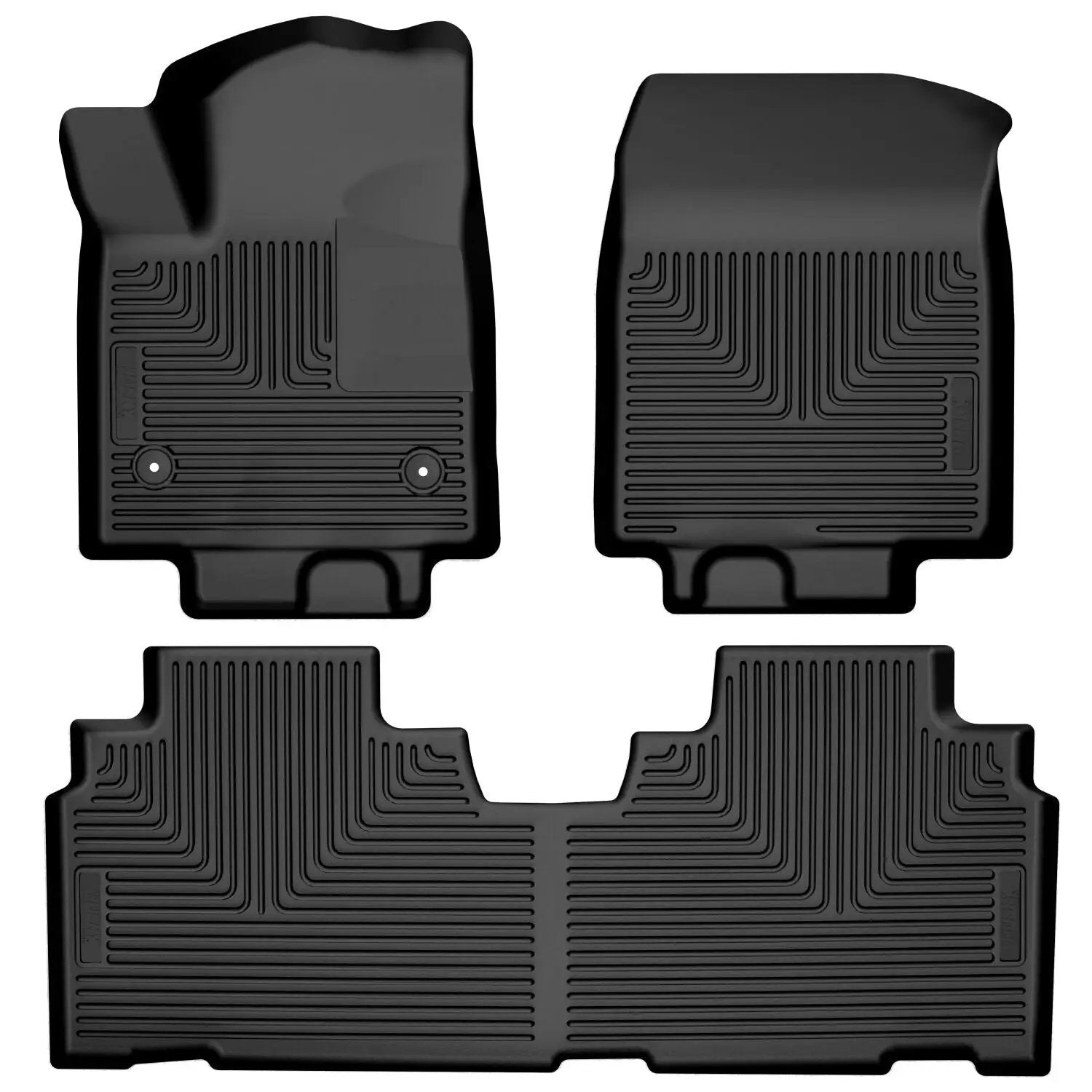 Weatherbeater - Front & 2nd Seat Floor Liners by Husky Liners