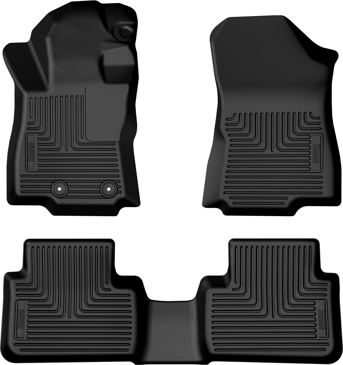 Husky Weatherbeater Front & 2nd Seat Floor Liners 95381 by Husky Liners