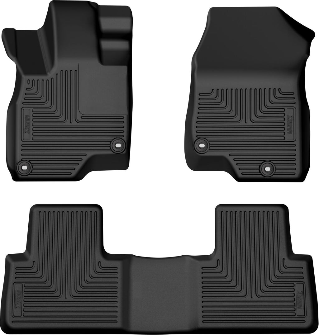 Husky Weatherbeater Front & 2nd Seat Floor Liners 95391 by Husky Liners