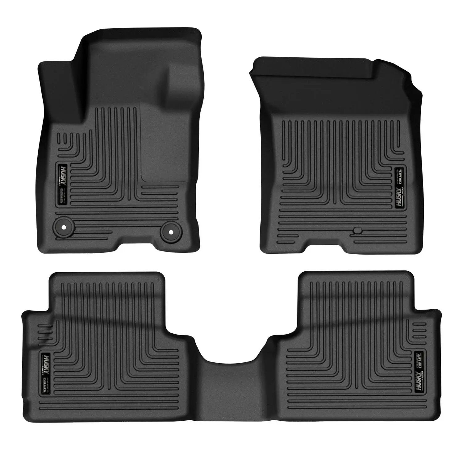Weatherbeater - Front & 2nd Seat Floor Liners by Husky Liners
