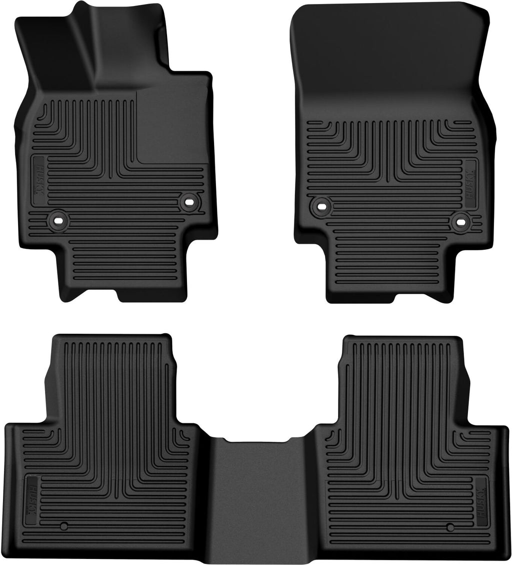 Husky Weatherbeater Front & 2nd Seat Floor Liners 99431 by Husky Liners