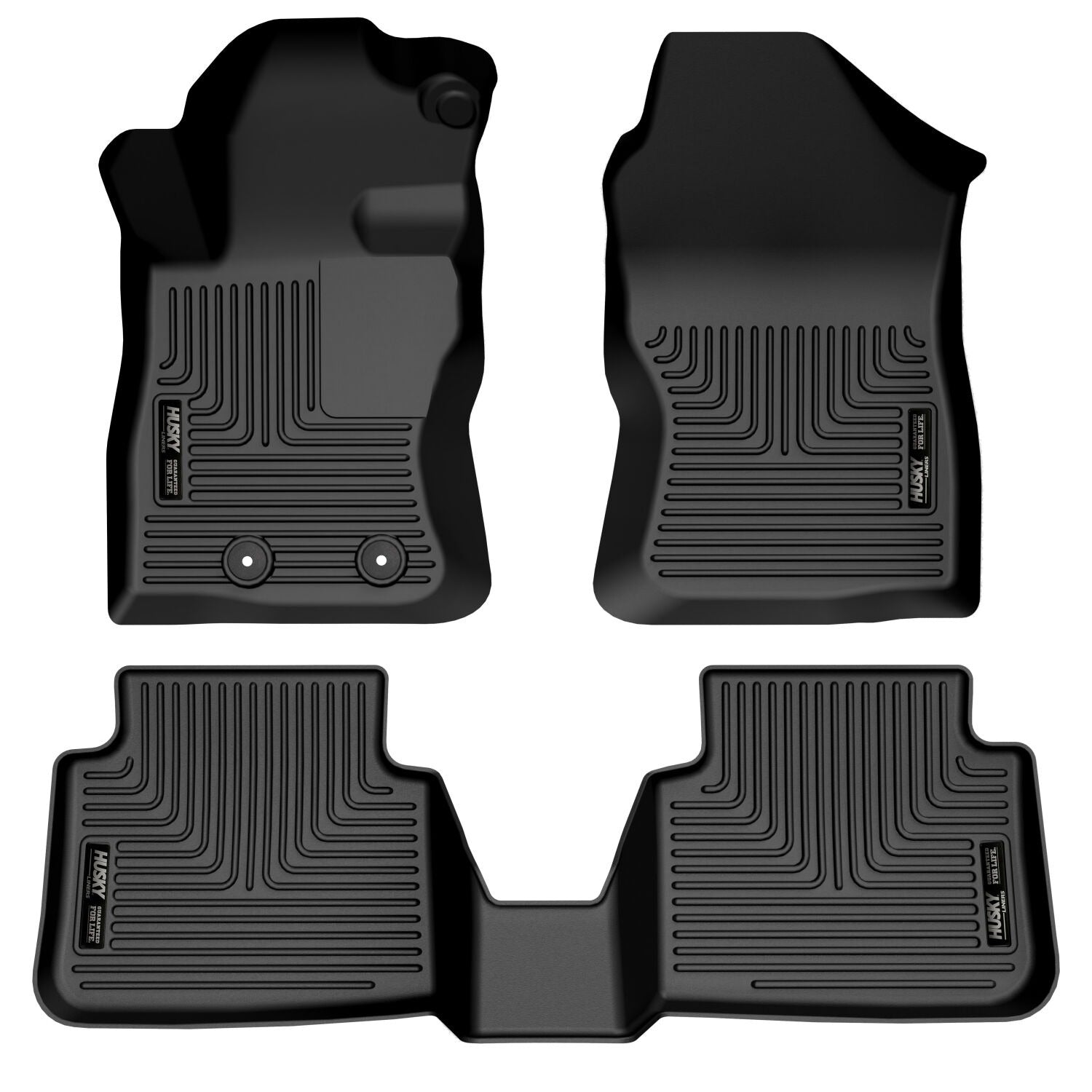 Husky Weatherbeater Front & 2nd Seat Floor Liners 95451 by Husky Liners