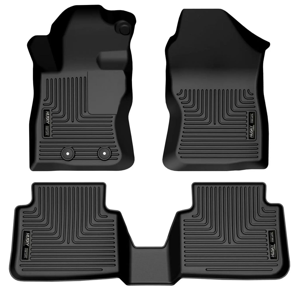 Weatherbeater - Front & 2nd Seat Floor Liners by Husky Liners