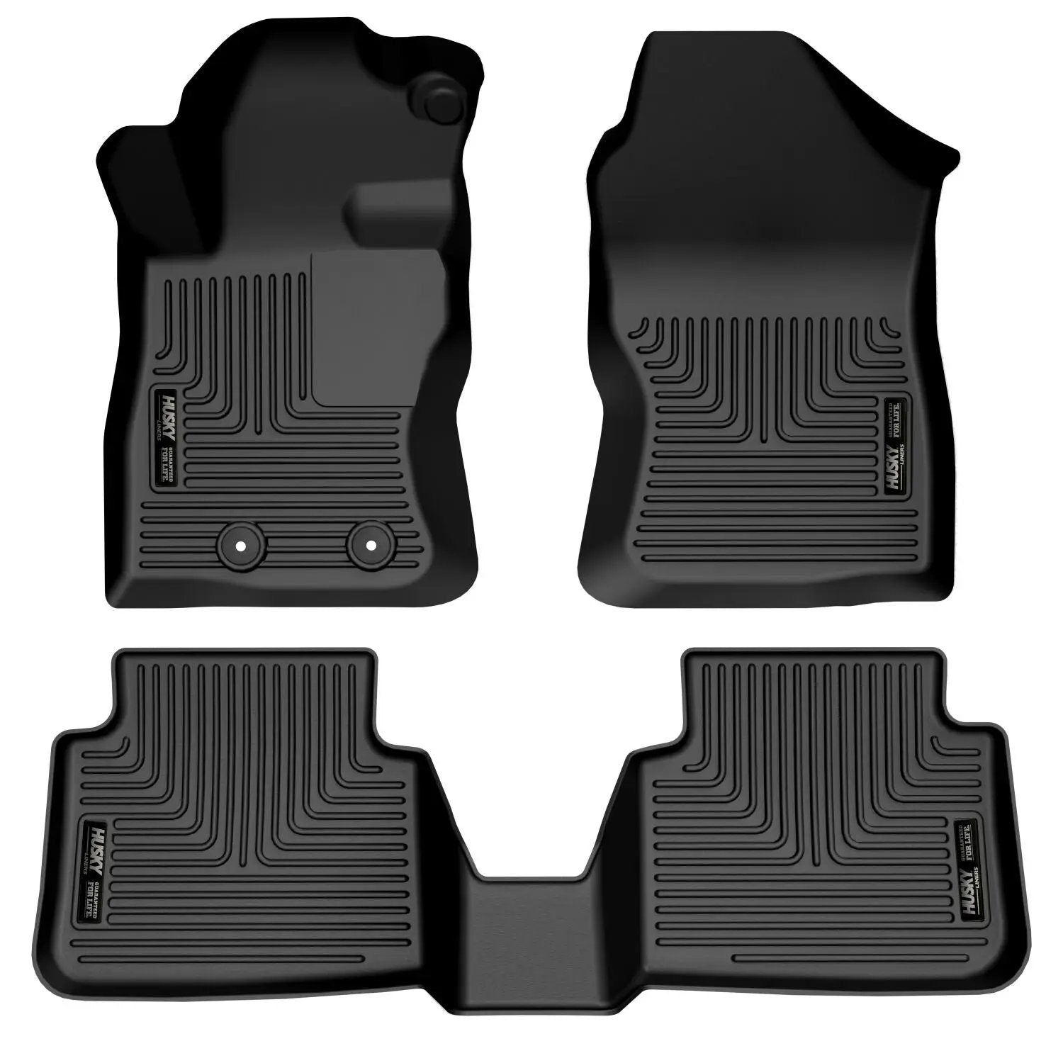 Weatherbeater - Front & 2nd Seat Floor Liners by Husky Liners