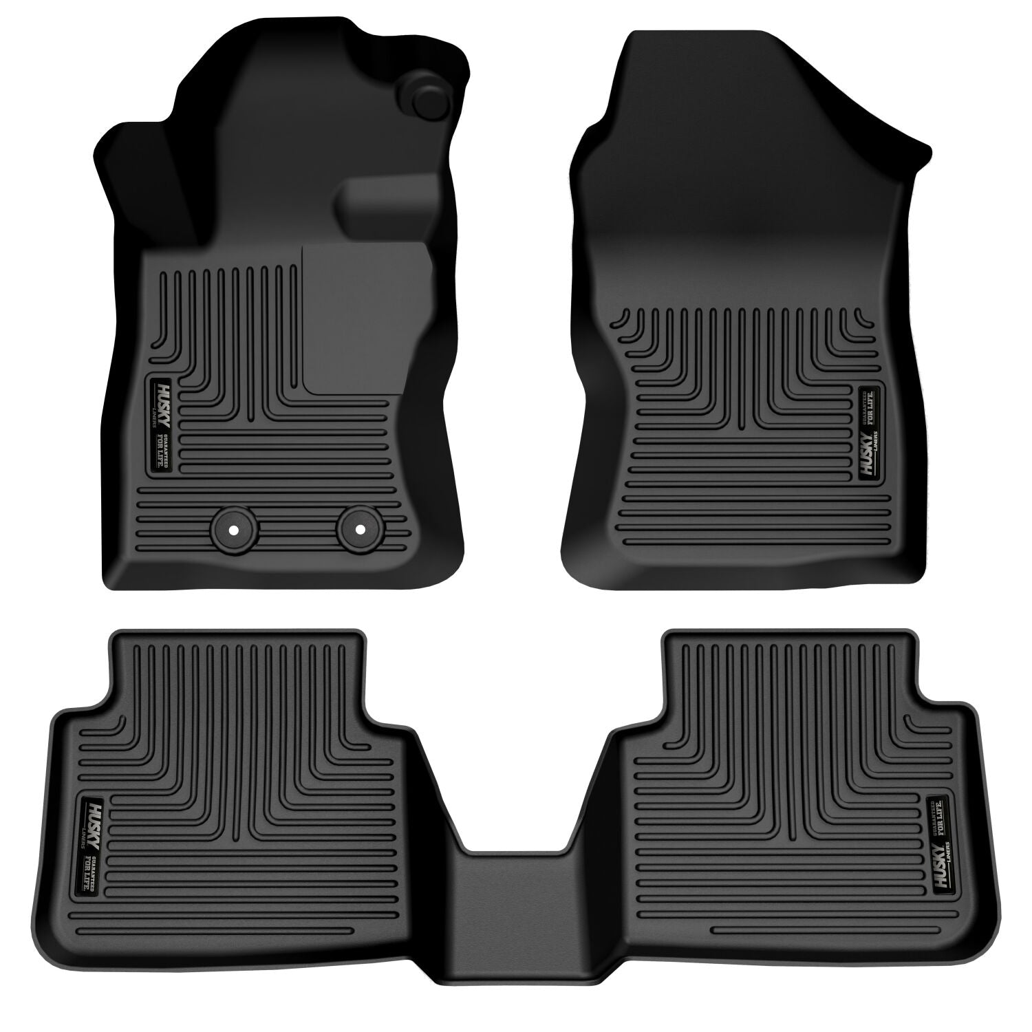 Weatherbeater - Front & 2nd Seat Floor Liners by Husky Liners