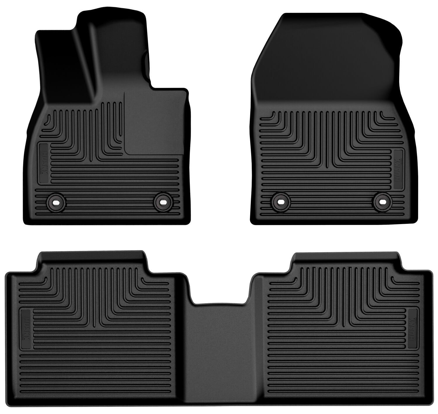 Husky Weatherbeater Front & 2nd Seat Floor Liners 95471 by Husky Liners