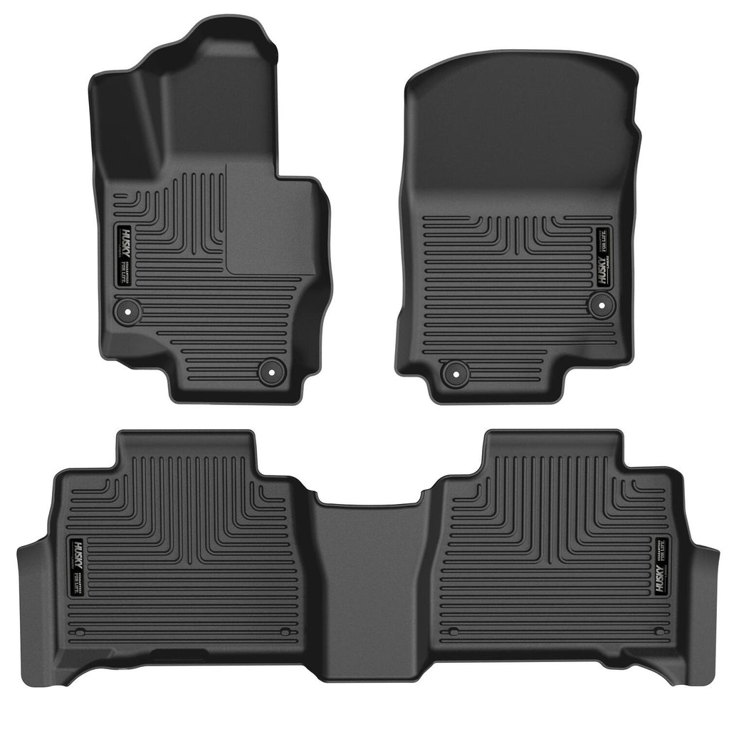 Weatherbeater - Front & 2nd Seat Floor Liners by Husky Liners