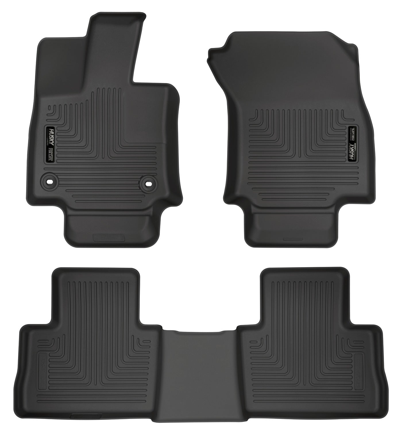 Husky Weatherbeater Front & 2nd Seat Floor Liners 95501 by Husky Liners