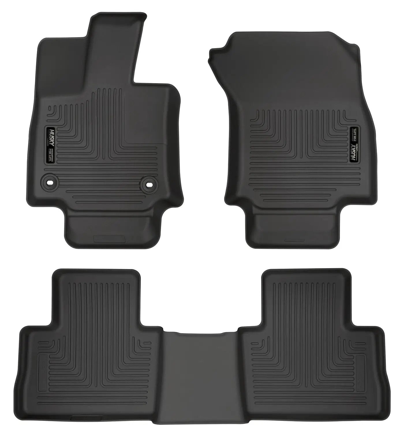Weatherbeater - Front & 2nd Seat Floor Liners by Husky Liners
