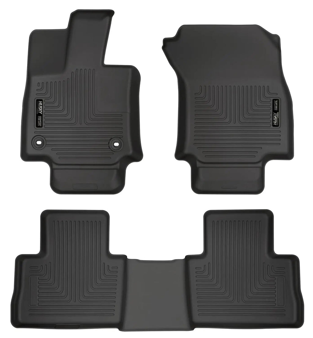 Weatherbeater - Front & 2nd Seat Floor Liners by Husky Liners