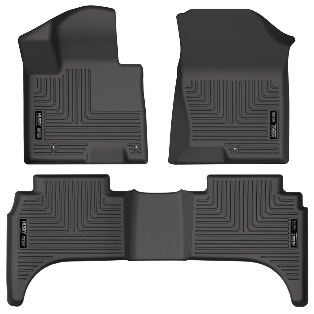 Husky Weatherbeater Front & 2nd Seat Floor Liners 95531 by Husky Liners