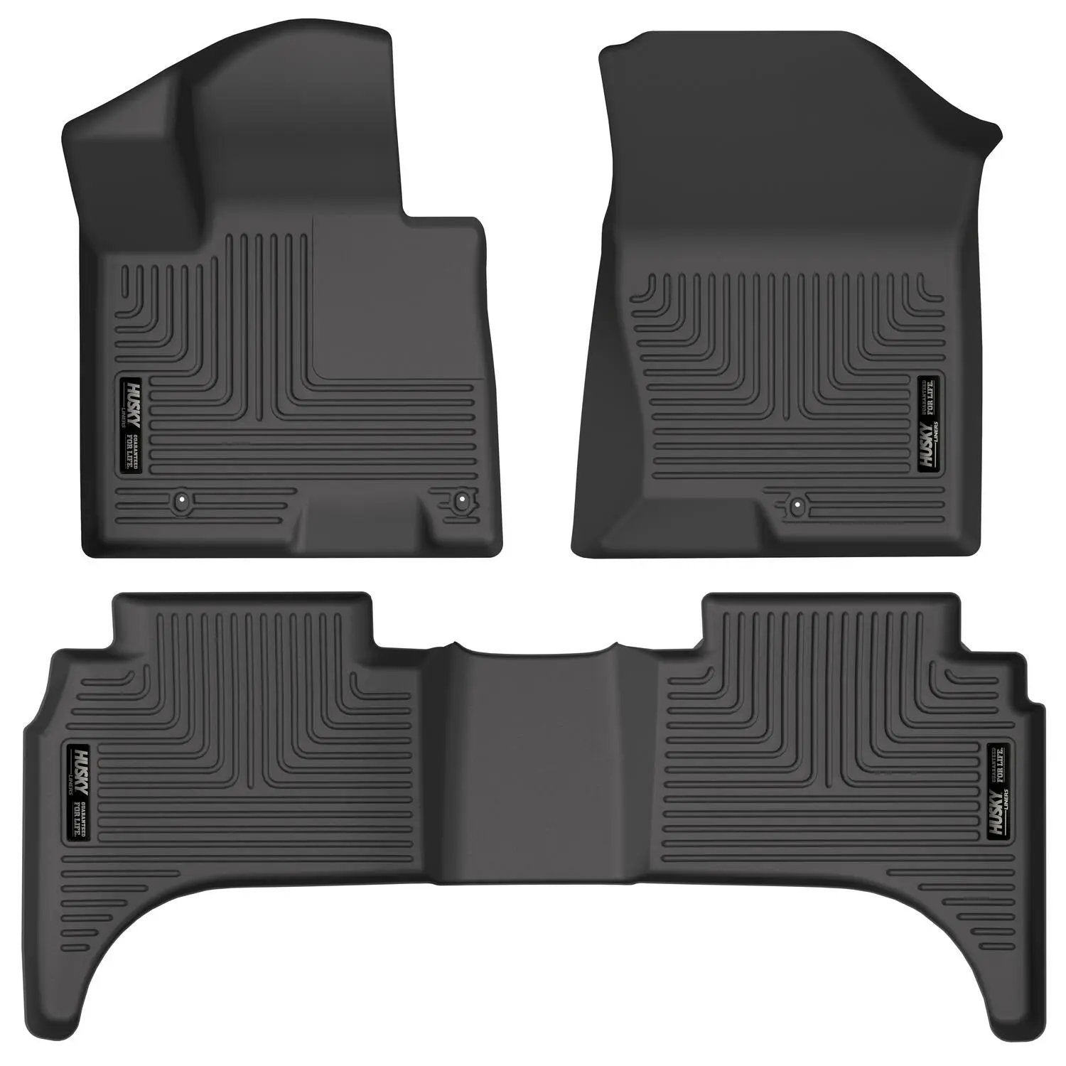 Weatherbeater - Front & 2nd Seat Floor Liners by Husky Liners