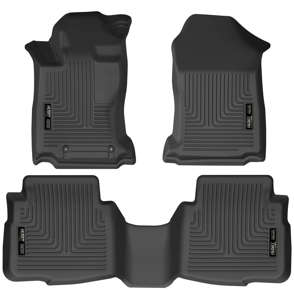 Husky Weatherbeater Front & 2nd Seat Floor Liners 95541 by Husky Liners