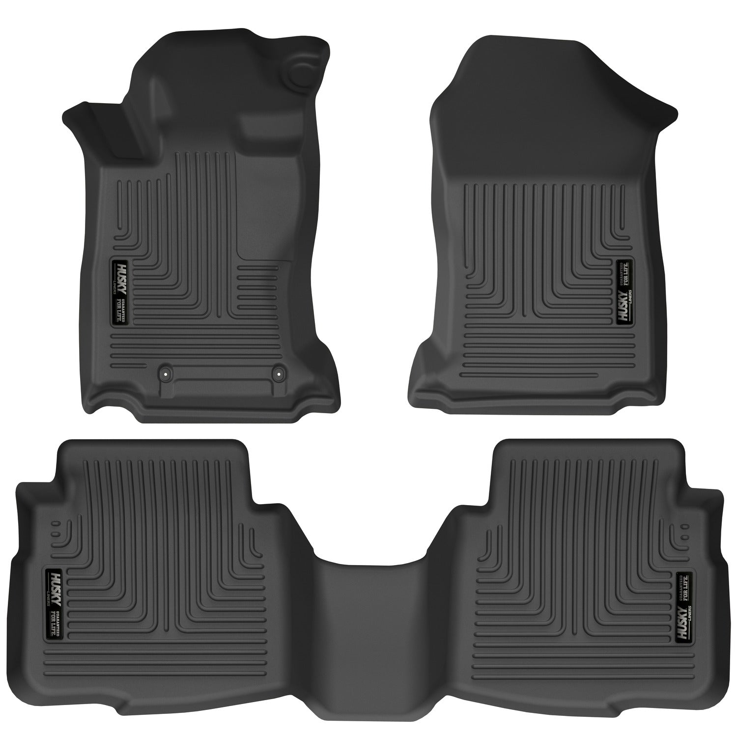 Husky Weatherbeater Front & 2nd Seat Floor Liners 95541 by Husky Liners