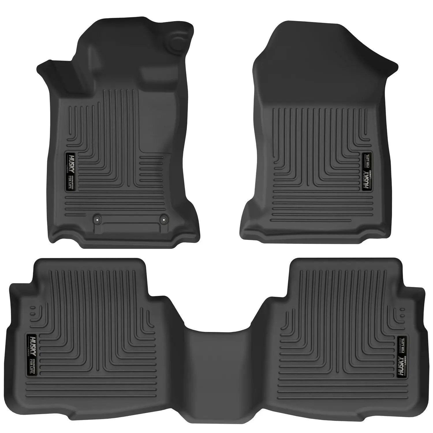 Weatherbeater - Front & 2nd Seat Floor Liners by Husky Liners