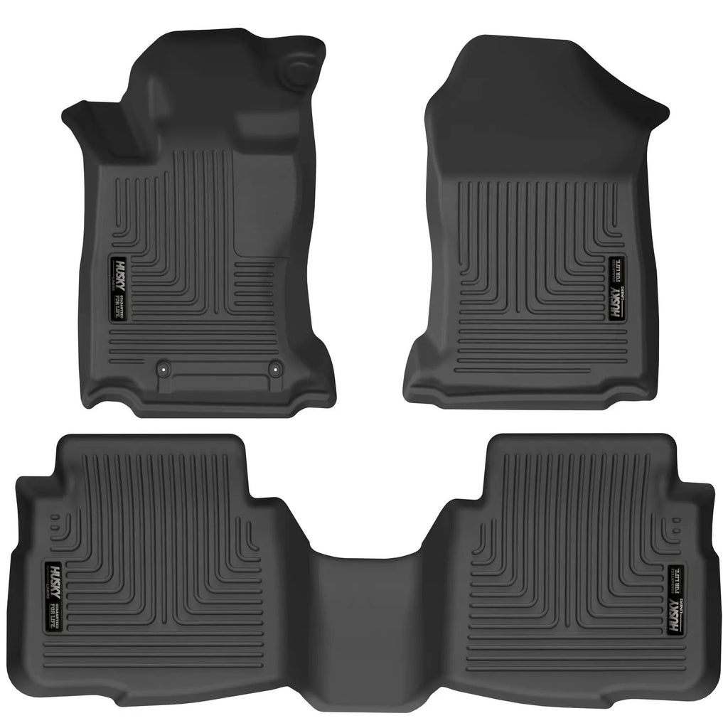 Weatherbeater - Front & 2nd Seat Floor Liners by Husky Liners