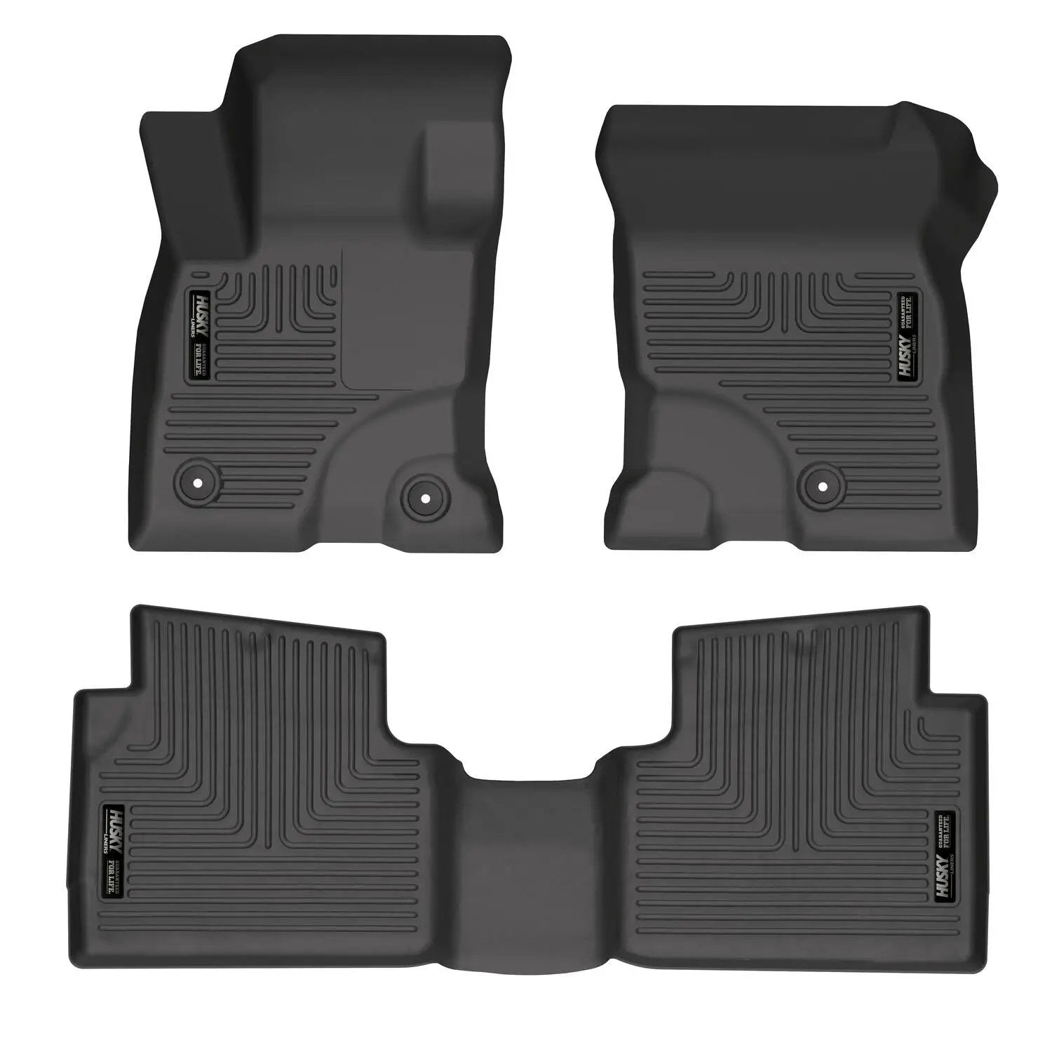 Weatherbeater - Front & 2nd Seat Floor Liners by Husky Liners