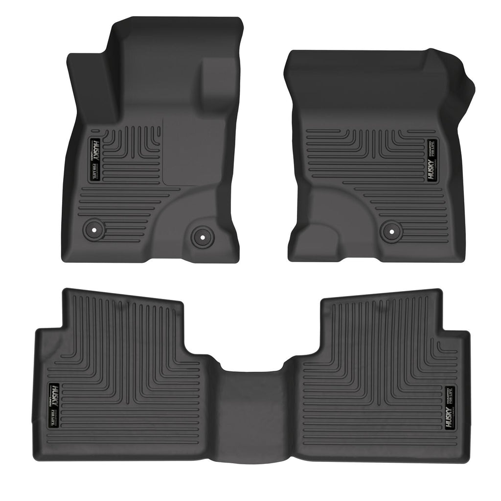 Weatherbeater - Front & 2nd Seat Floor Liners by Husky Liners