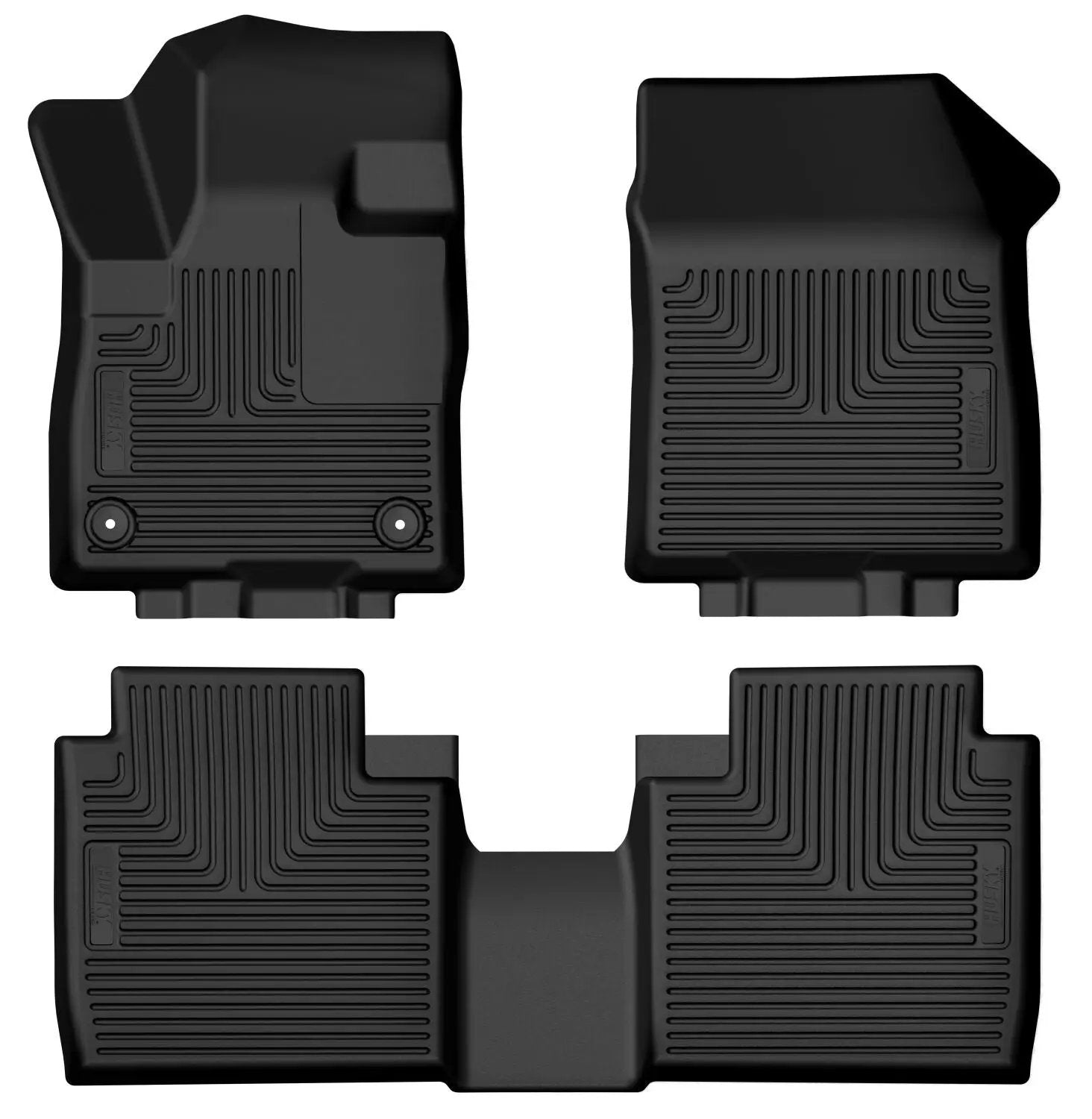 Weatherbeater - Front & 2nd Seat Floor Liners by Husky Liners