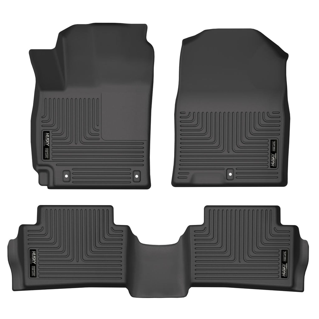 Husky Weatherbeater Front & 2nd Seat Floor Liners 95581 by Husky Liners