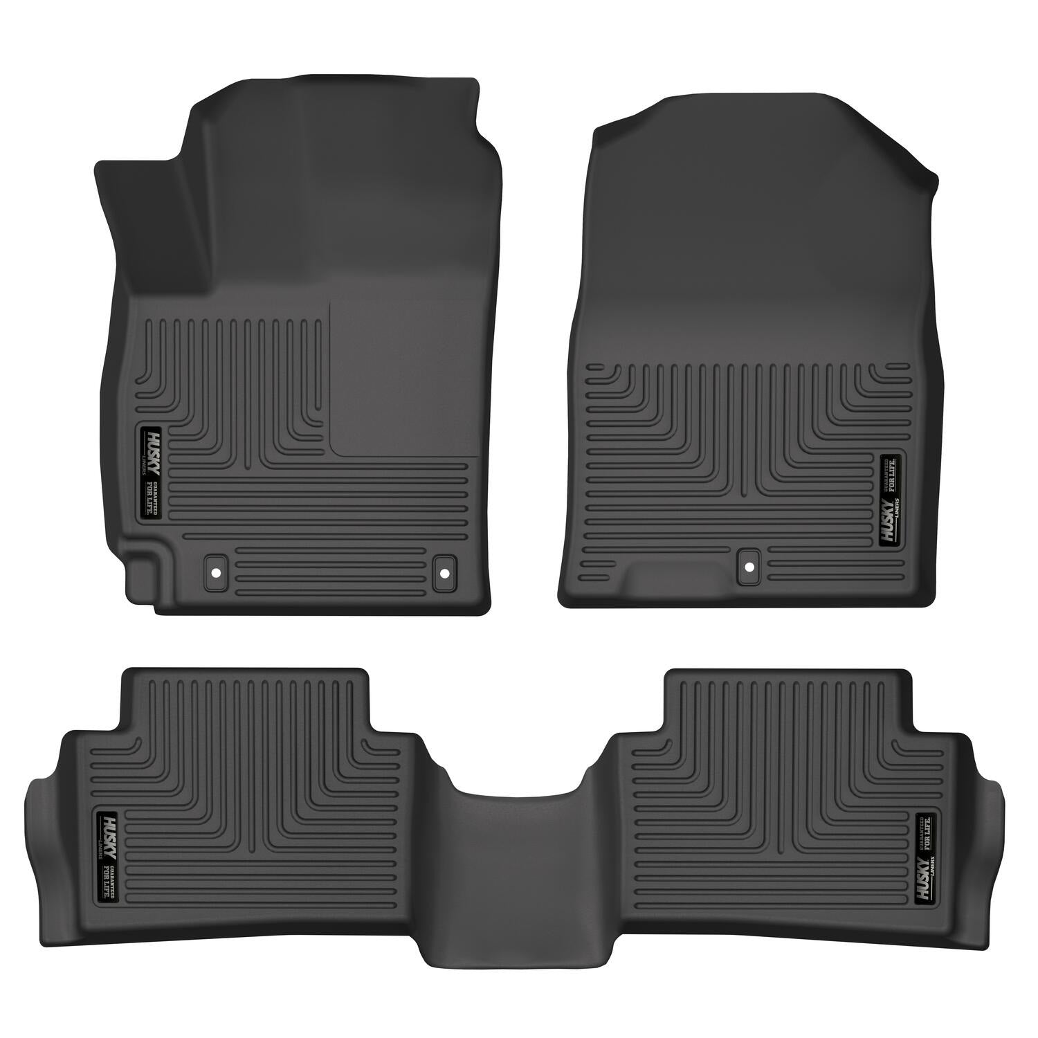 Husky Weatherbeater Front & 2nd Seat Floor Liners 95581 by Husky Liners