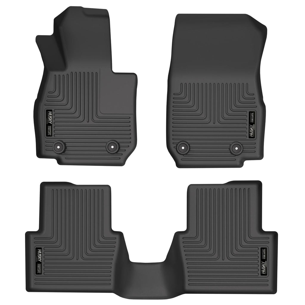Husky Weatherbeater Front & 2nd Seat Floor Liners 95591 by Husky Liners