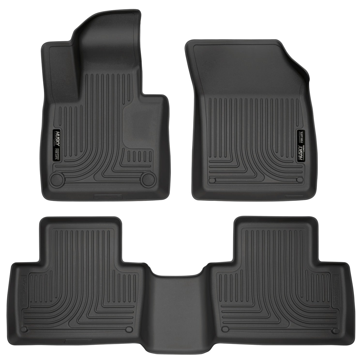 Husky Weatherbeater Front & 2nd Seat Floor Liners 95601 by Husky Liners