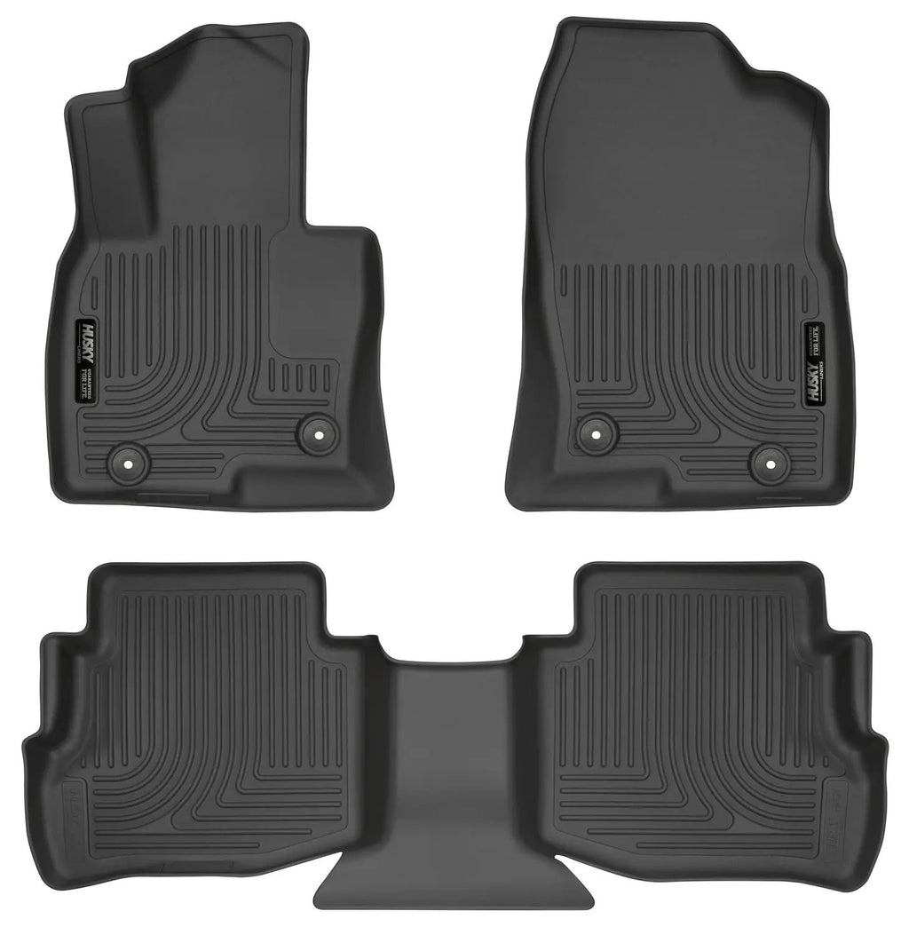 Weatherbeater - Front & 2nd Seat Floor Liners by Husky Liners