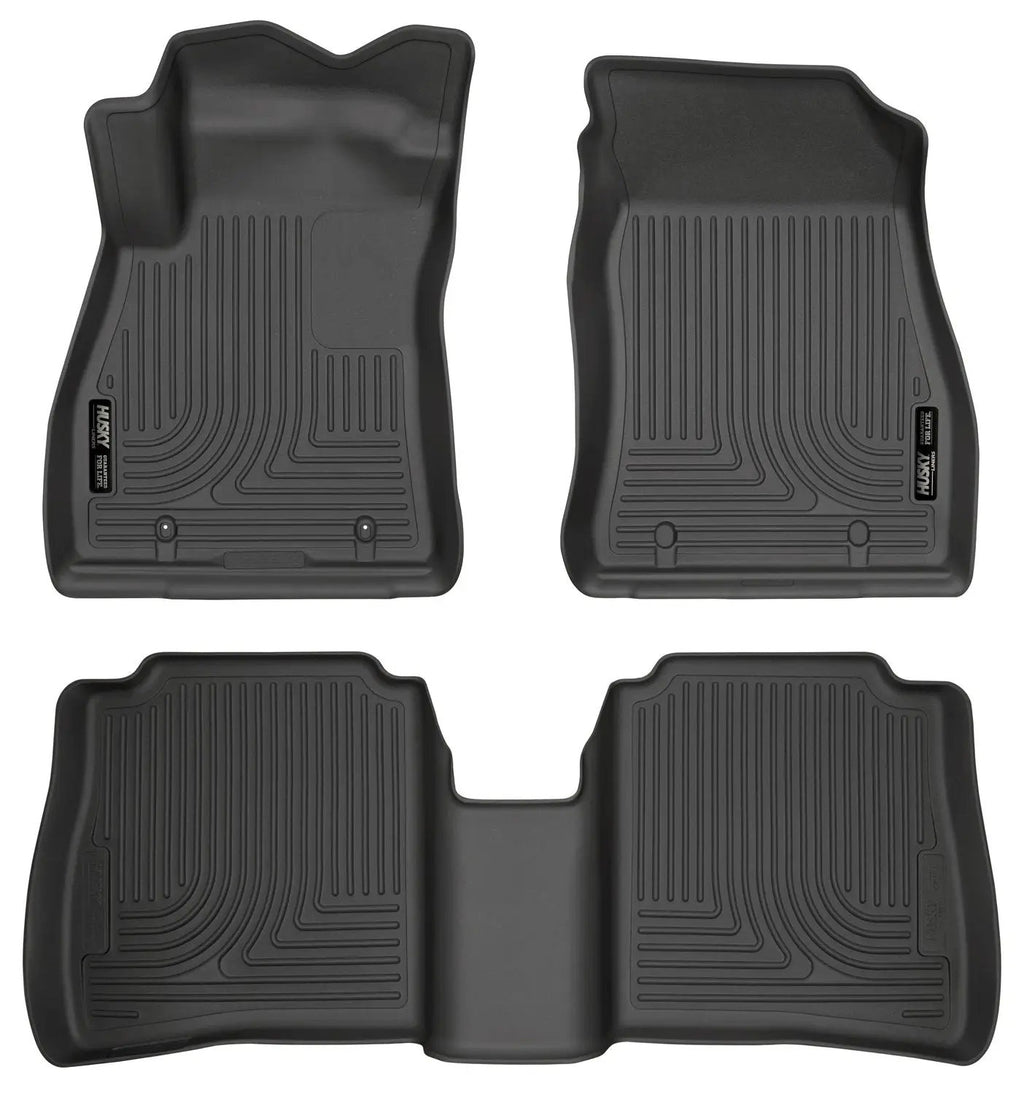 Weatherbeater - Front & 2nd Seat Floor Liners by Husky Liners