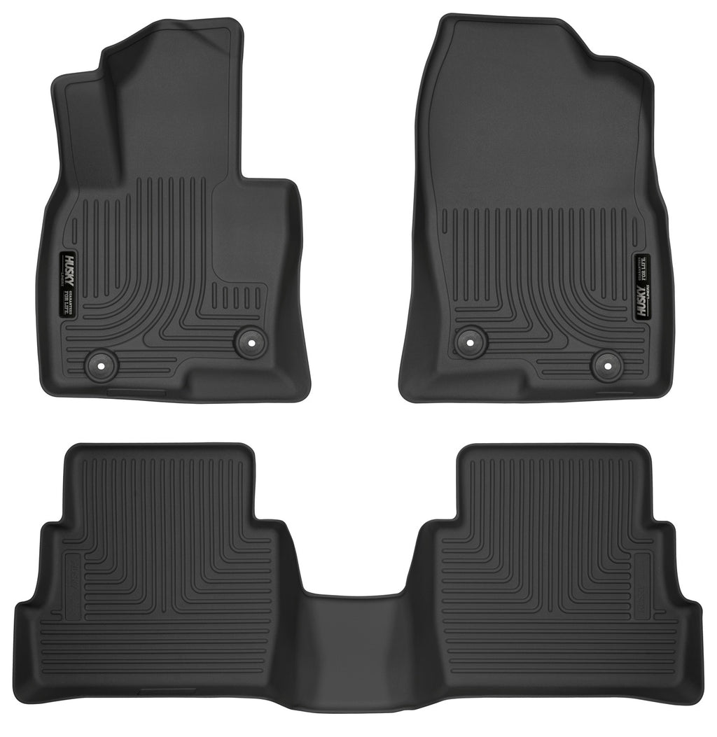 Husky Weatherbeater Front & 2nd Seat Floor Liners 95641 by Husky Liners