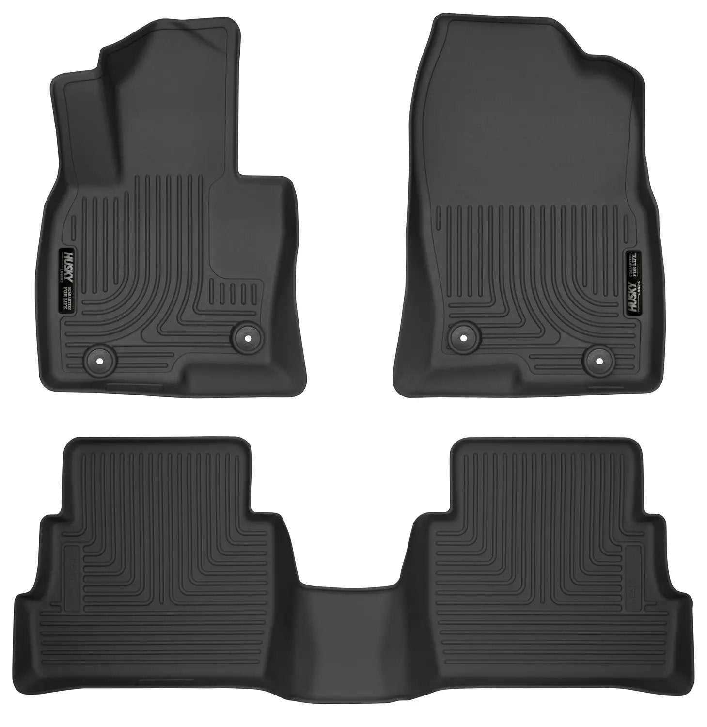 Weatherbeater - Front & 2nd Seat Floor Liners by Husky Liners