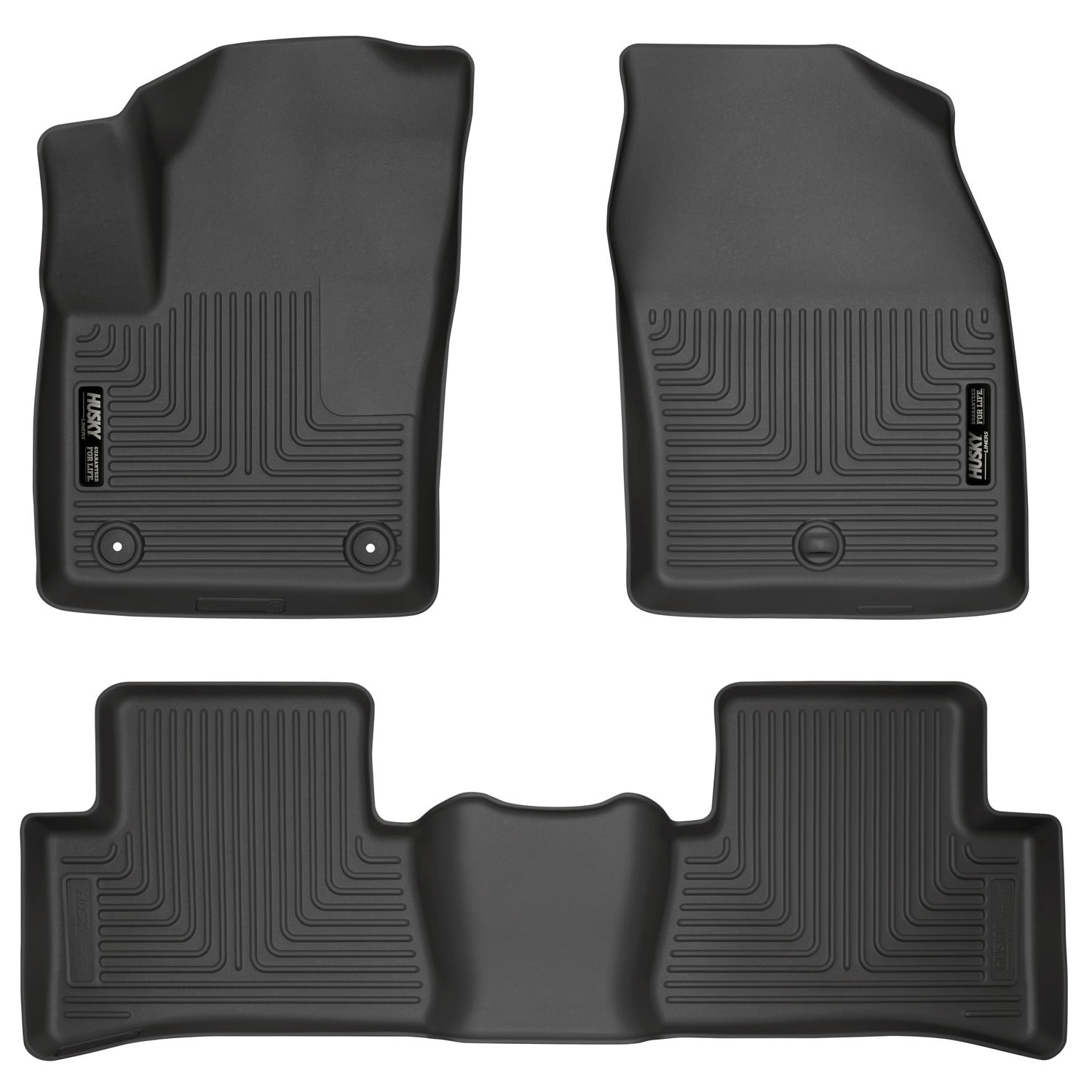 Husky Weatherbeater Front & 2nd Seat Floor Liners 95651 by Husky Liners