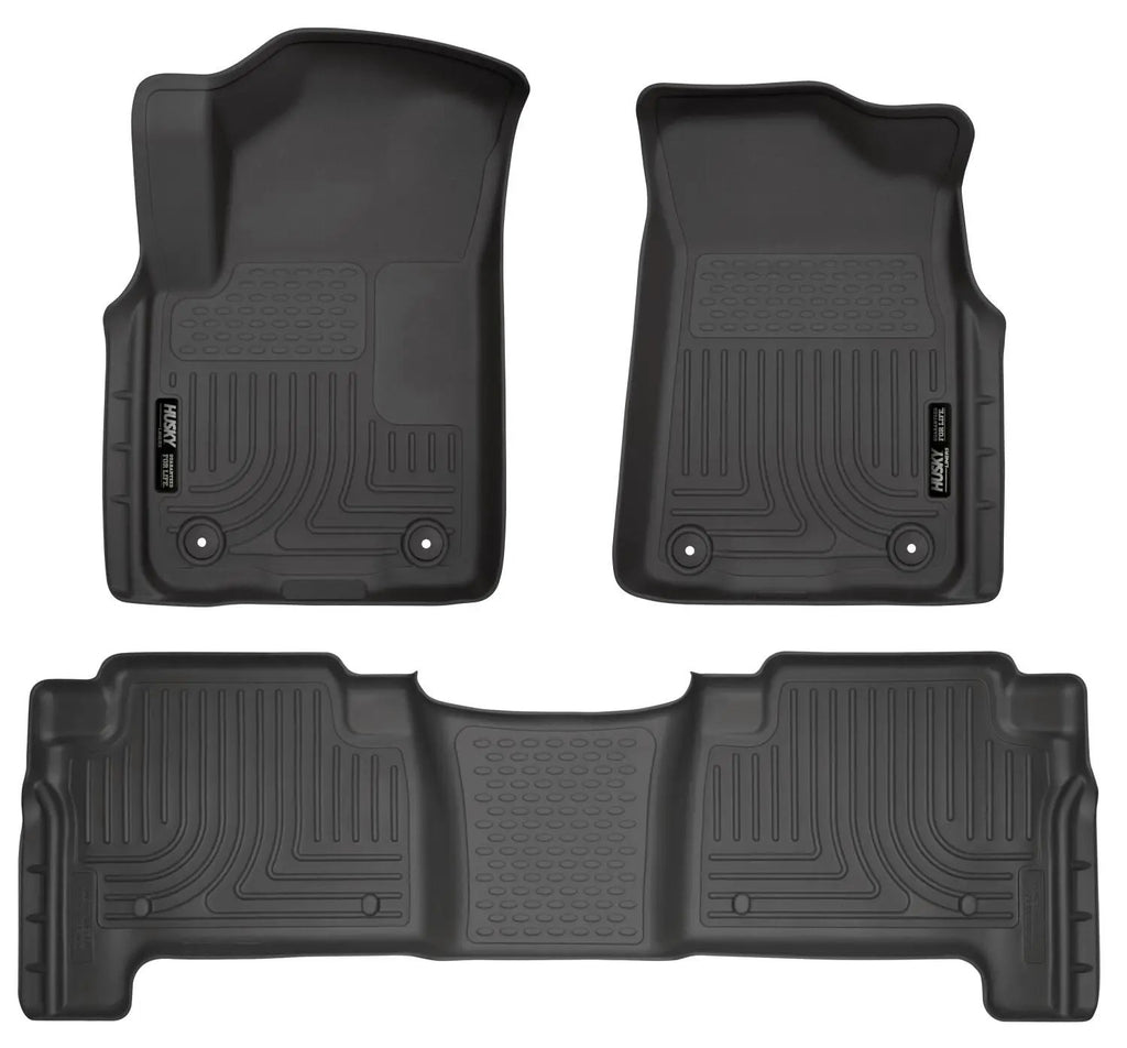 Weatherbeater - Front & 2nd Seat Floor Liners by Husky Liners