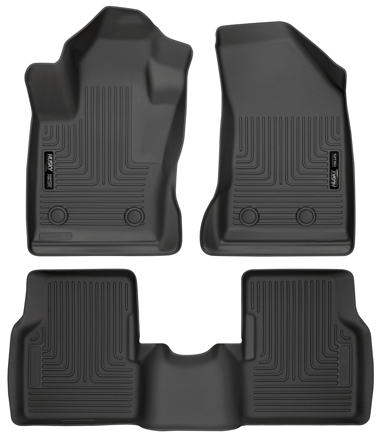 Weatherbeater - Front & 2nd Seat Floor Liners by Husky Liners