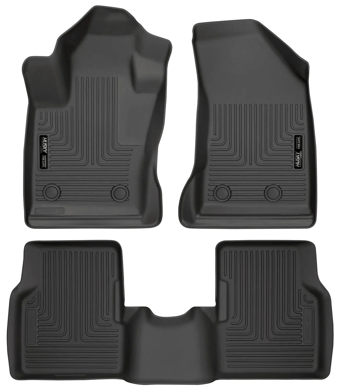 Weatherbeater - Front & 2nd Seat Floor Liners by Husky Liners