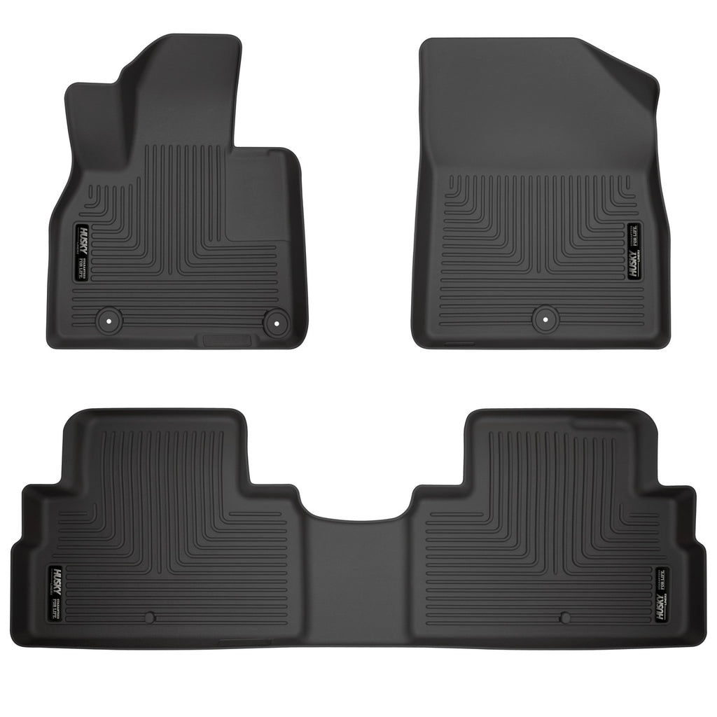 Husky Weatherbeater Front & 2nd Seat Floor Liners 95691 by Husky Liners