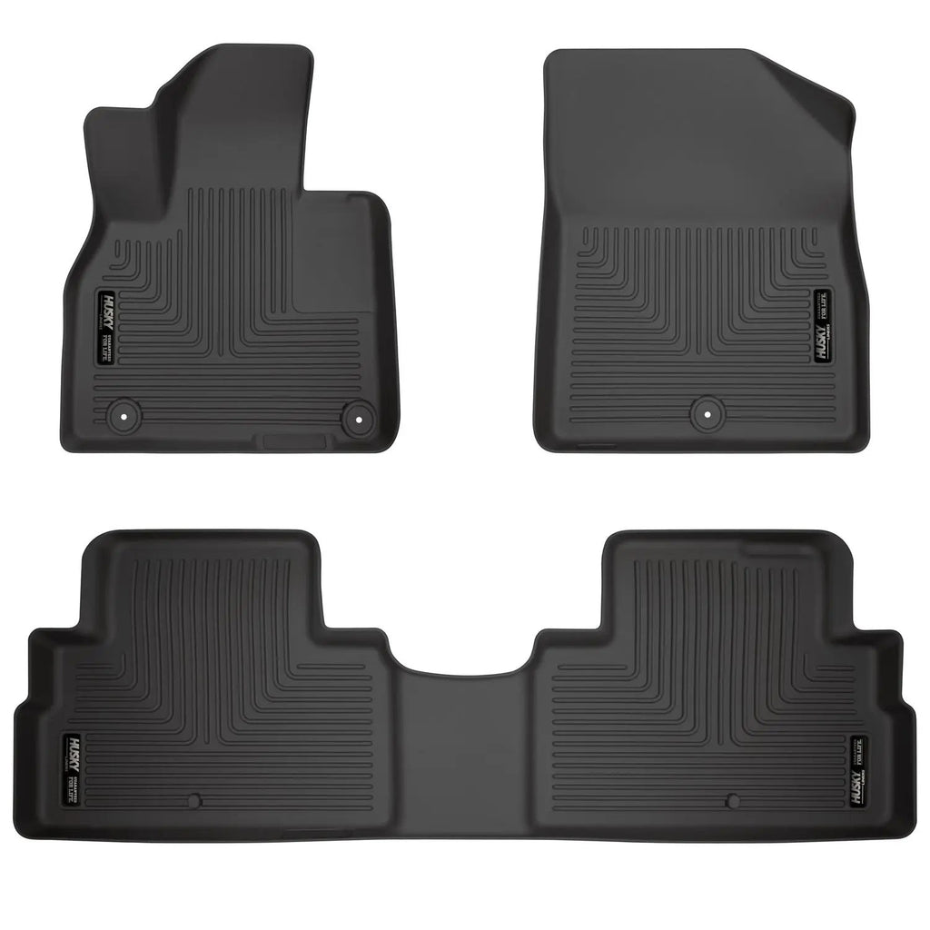 Weatherbeater - Front & 2nd Seat Floor Liners by Husky Liners