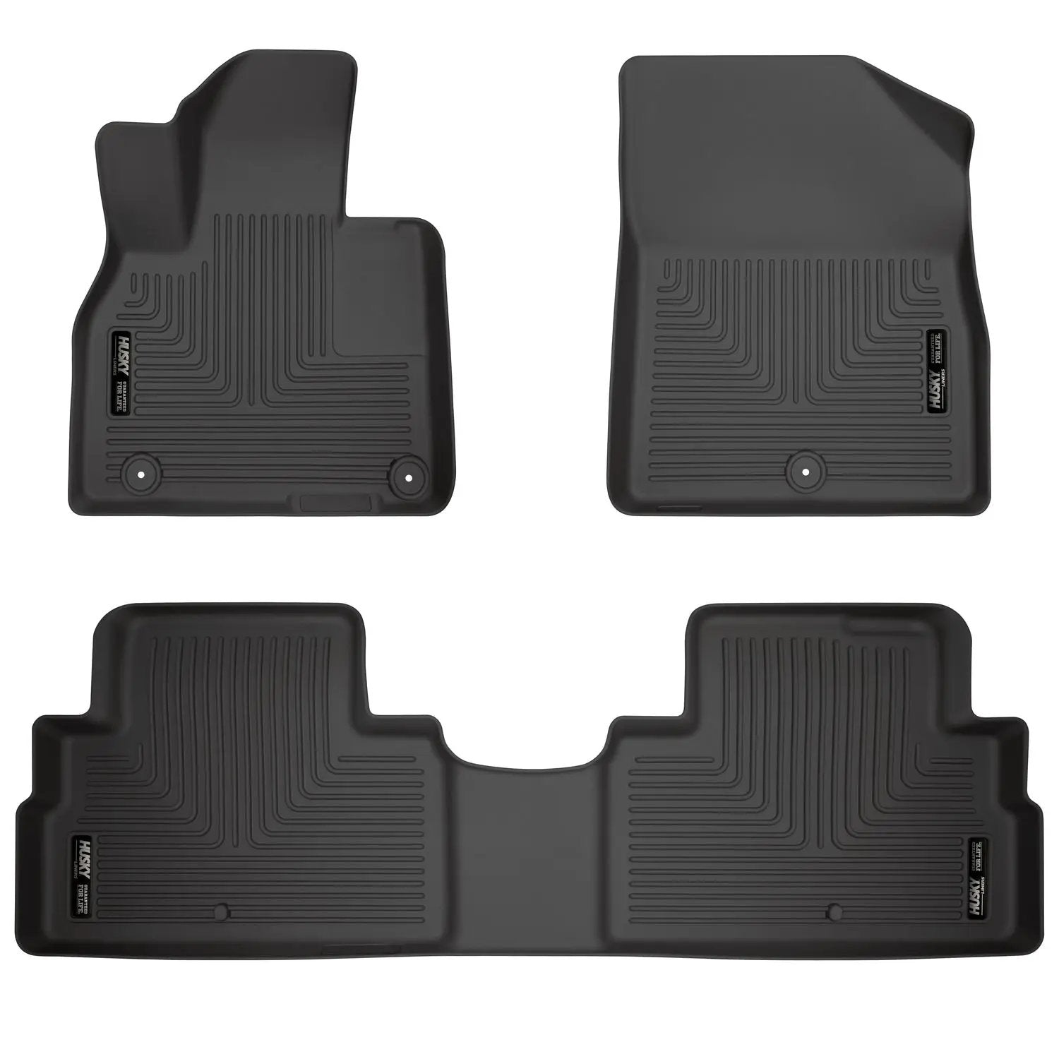 Weatherbeater - Front & 2nd Seat Floor Liners by Husky Liners