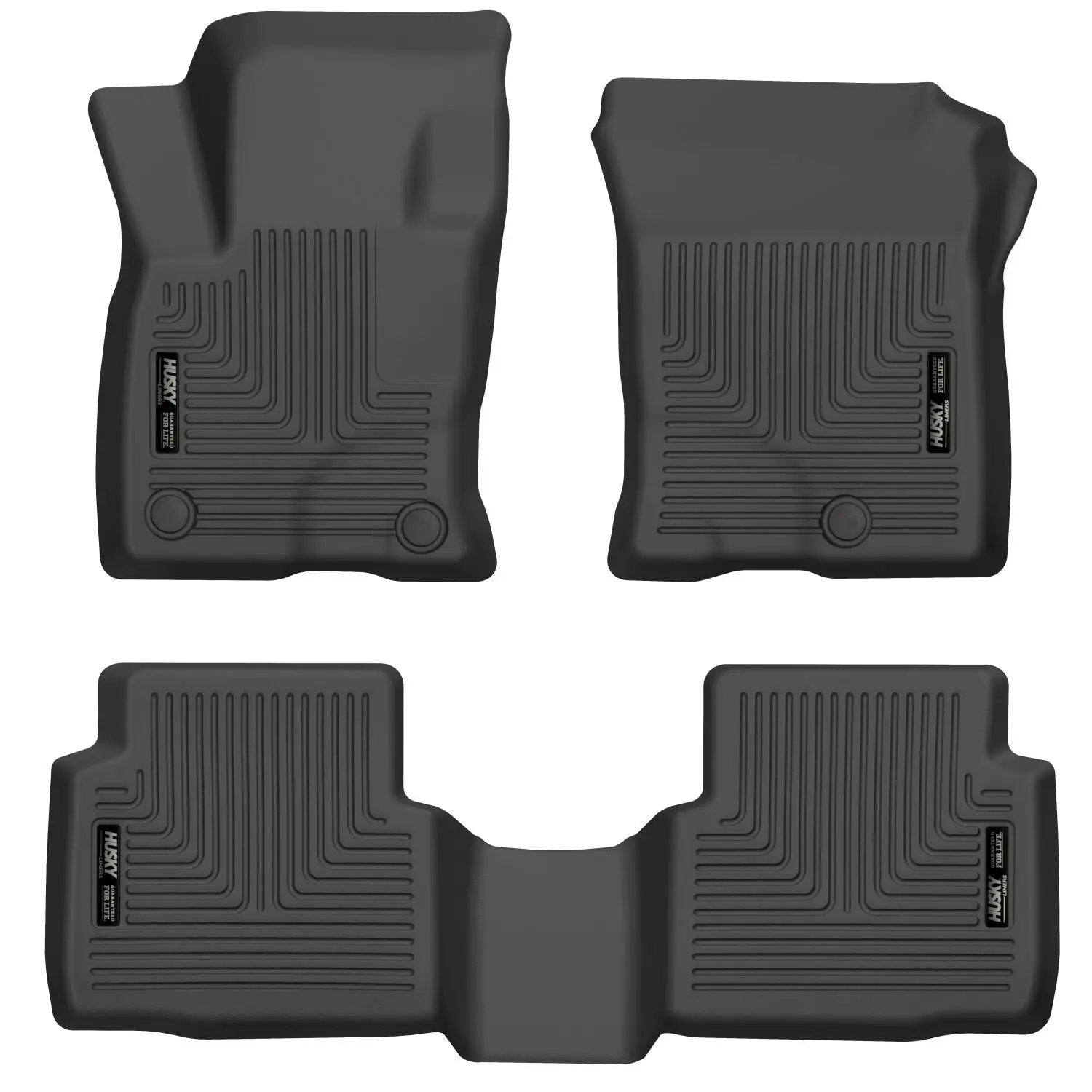 Weatherbeater - Front & 2nd Seat Floor Liners by Husky Liners