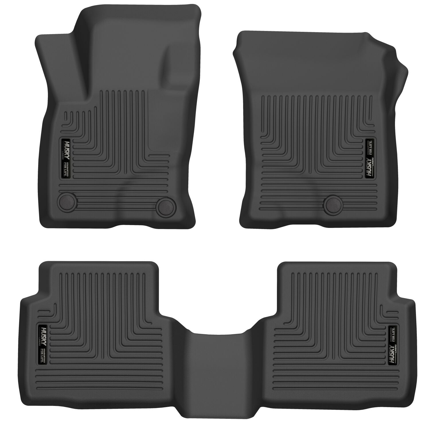 Weatherbeater - Front & 2nd Seat Floor Liners by Husky Liners