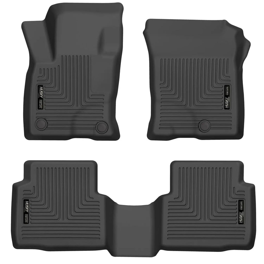 Weatherbeater - Front & 2nd Seat Floor Liners by Husky Liners