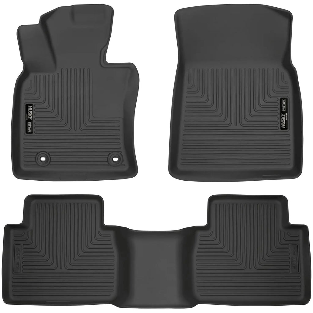 Weatherbeater - Front & 2nd Seat Floor Liners by Husky Liners