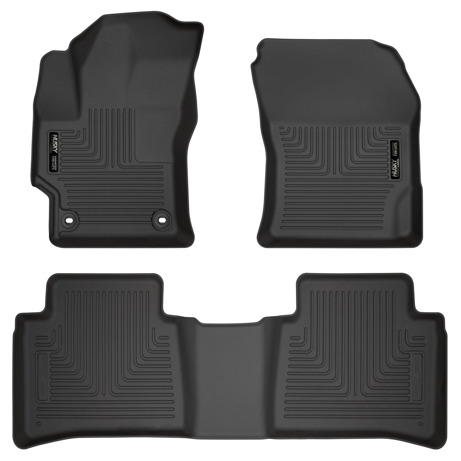 Weatherbeater - Front & 2nd Seat Floor Liners by Husky Liners