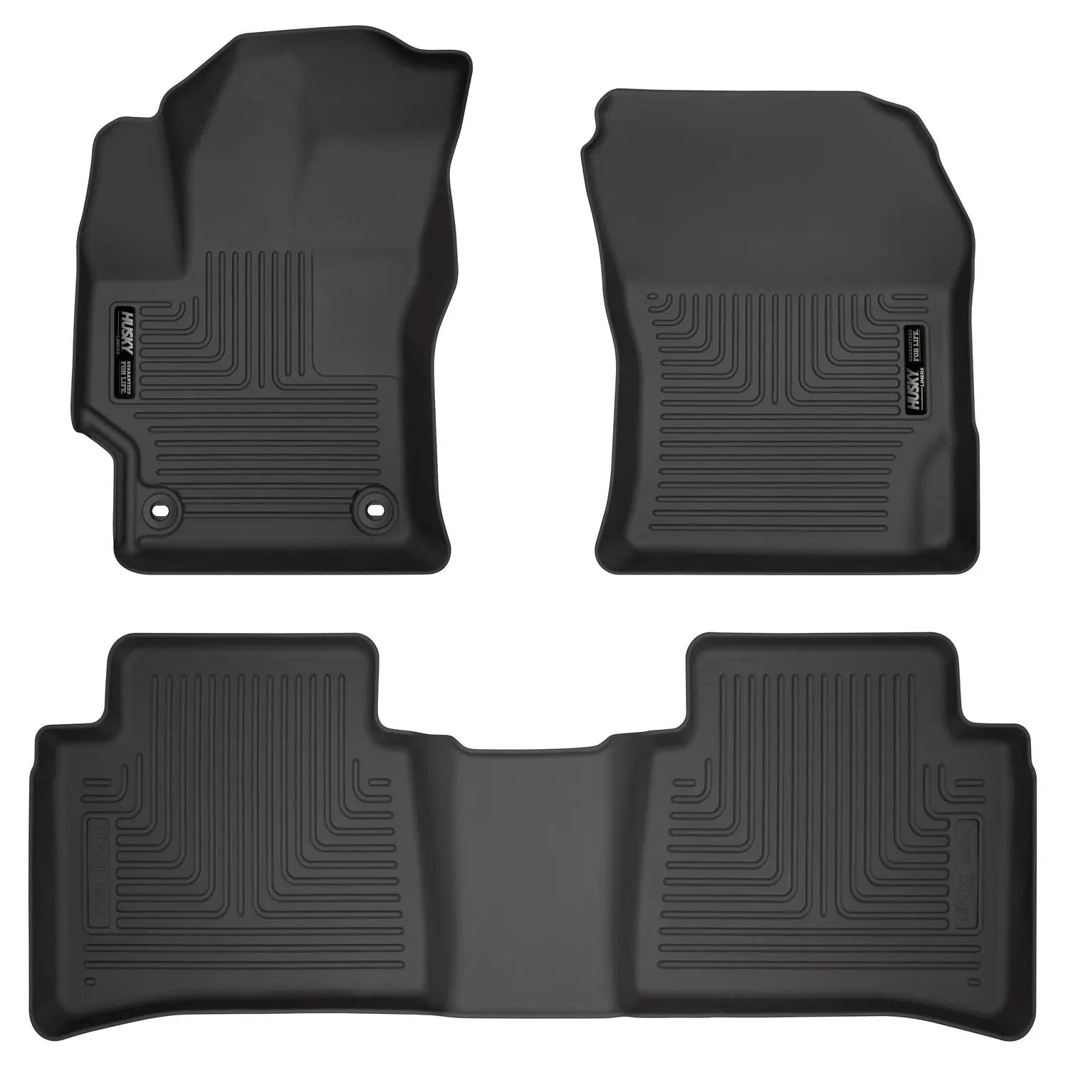 Weatherbeater - Front & 2nd Seat Floor Liners by Husky Liners