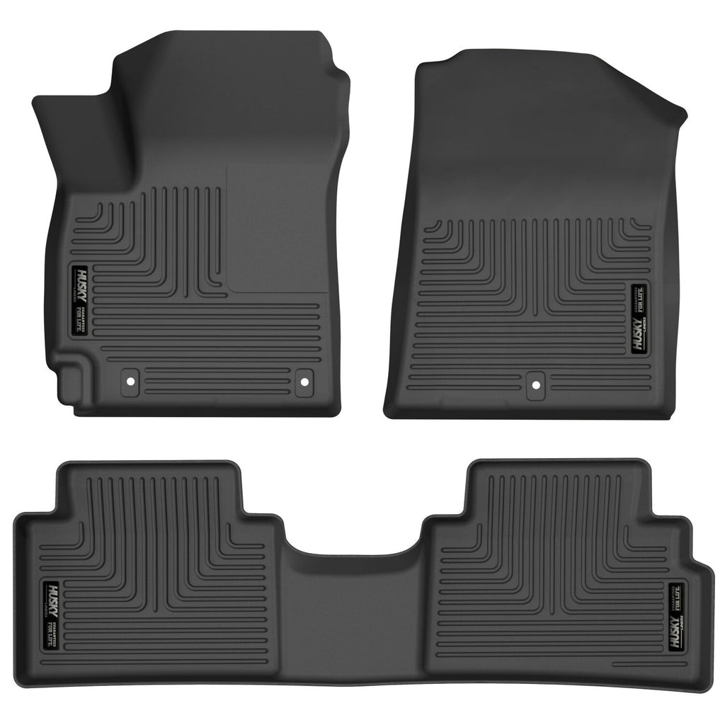 Weatherbeater - Front & 2nd Seat Floor Liners by Husky Liners