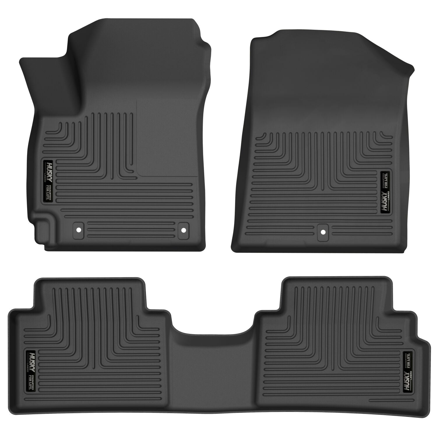Weatherbeater - Front & 2nd Seat Floor Liners by Husky Liners