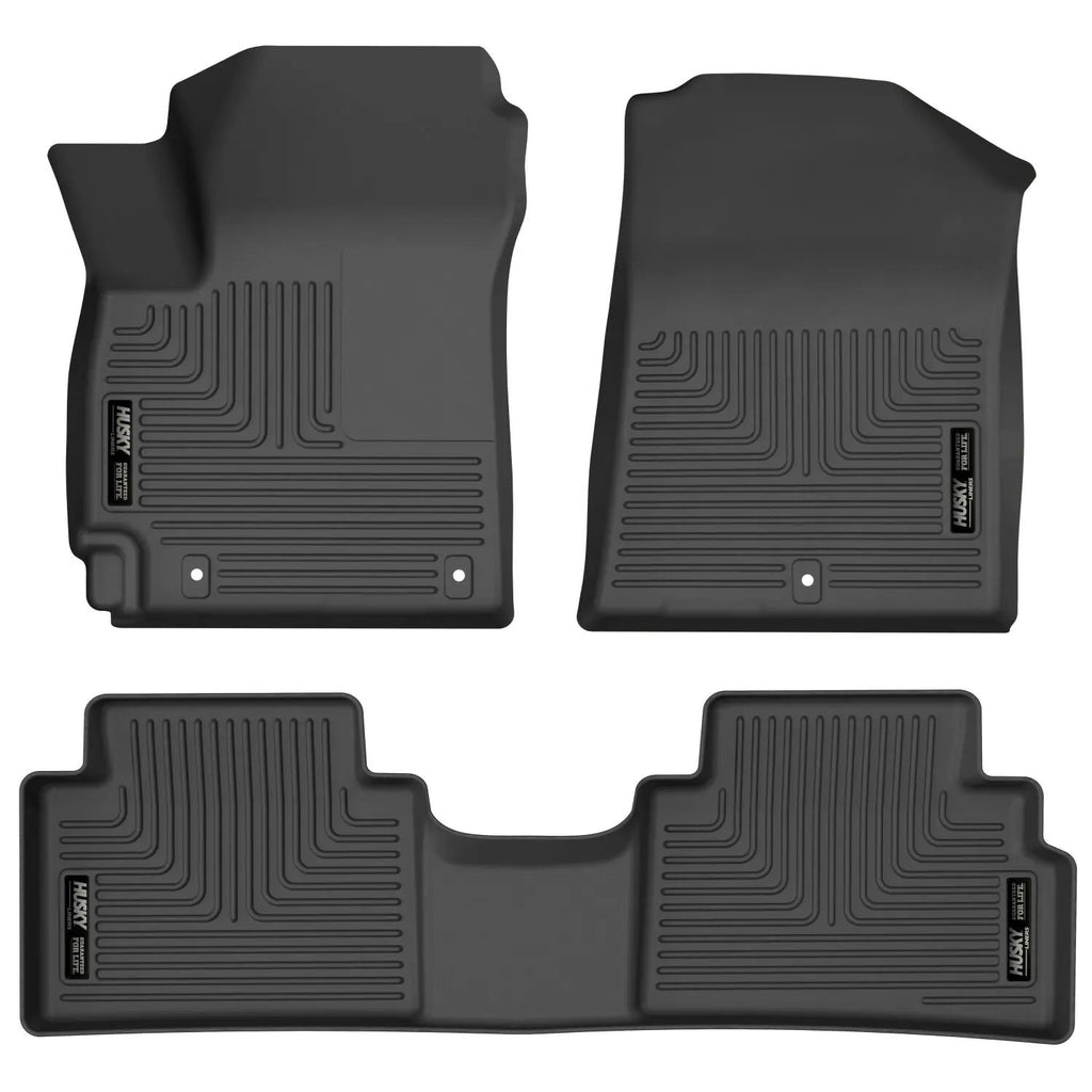 Weatherbeater - Front & 2nd Seat Floor Liners by Husky Liners