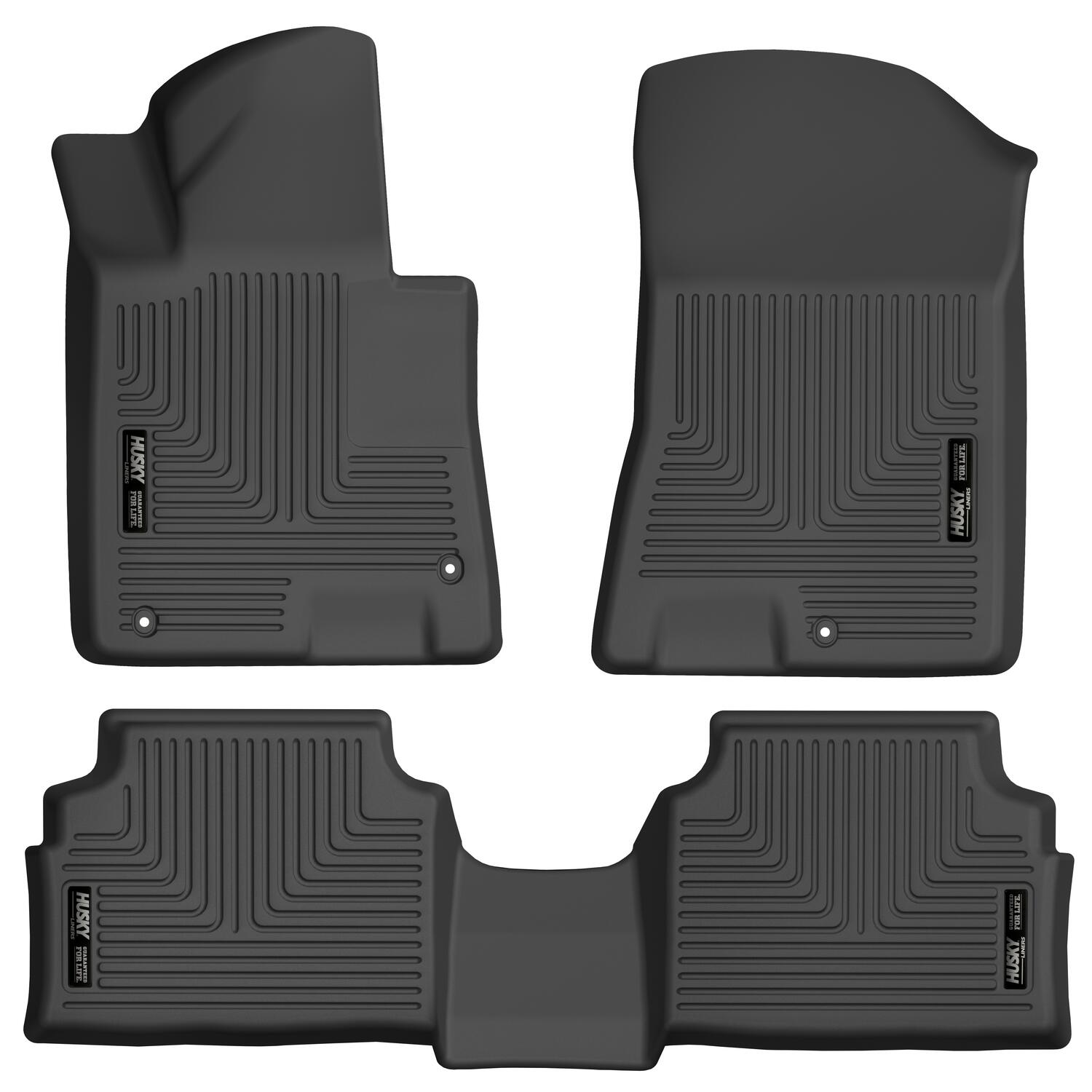 Weatherbeater - Front & 2nd Seat Floor Liners by Husky Liners