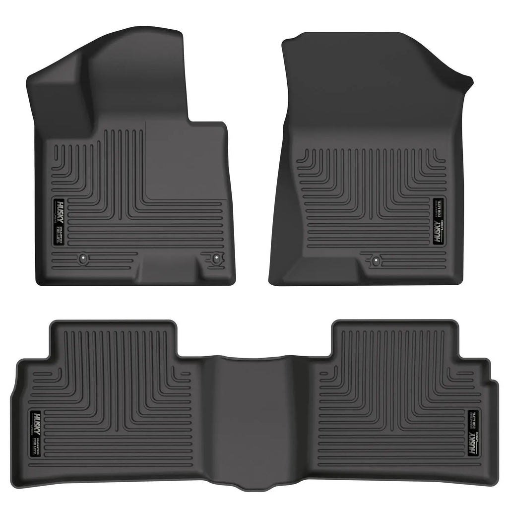 Weatherbeater - Front & 2nd Seat Floor Liners by Husky Liners